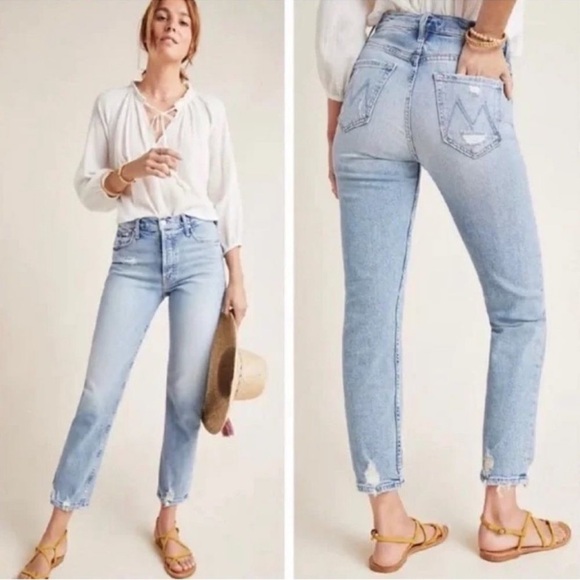 Mother Tomcat Jeans in True Confessions - Picture 4 of 7